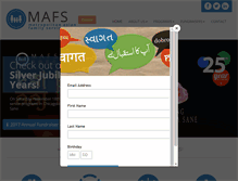 Tablet Screenshot of mafsinc.com